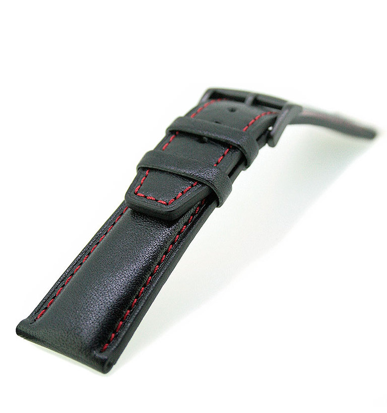 シチズン プロマスター 23mm カーフ ブラック 赤ステッチ イメージ1