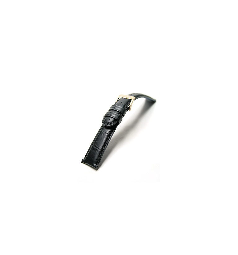 ポールスミス 18mm カーフ（ワニ型押し）ブラック イメージ1