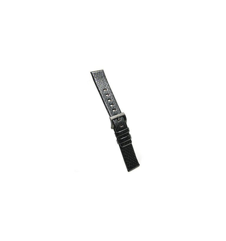 バガリー カーフ （ヘビ型押し） 20mm ブラック イメージ2