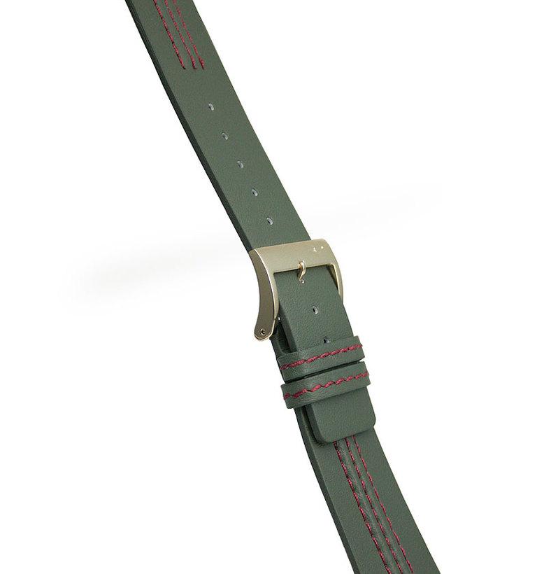 バガリー 24mm グリーン  センター3ステッチ イメージ2