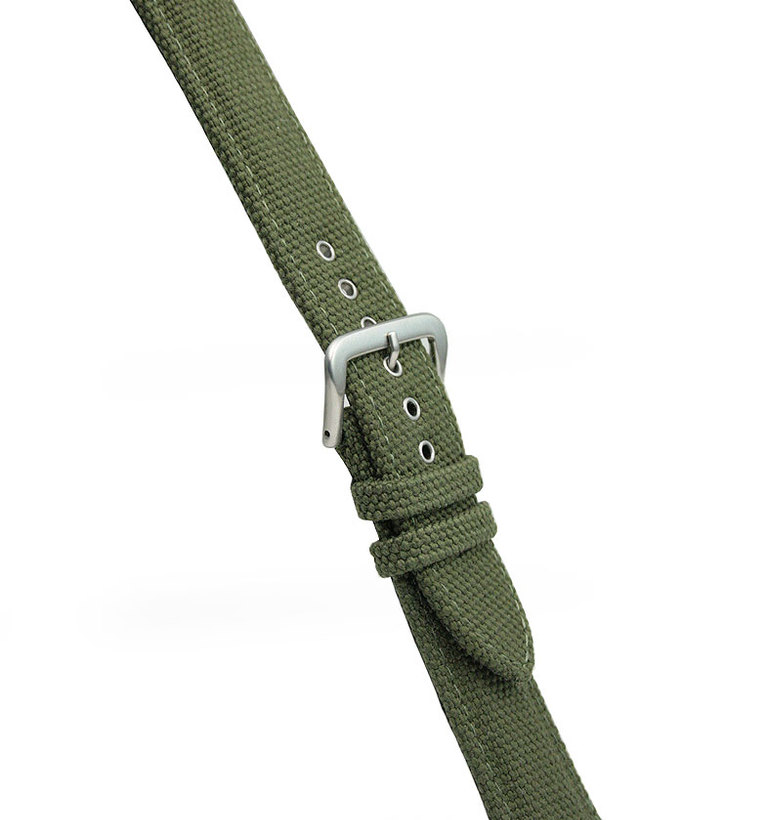 カシオ ナイロン カーキ 20mm イメージ2