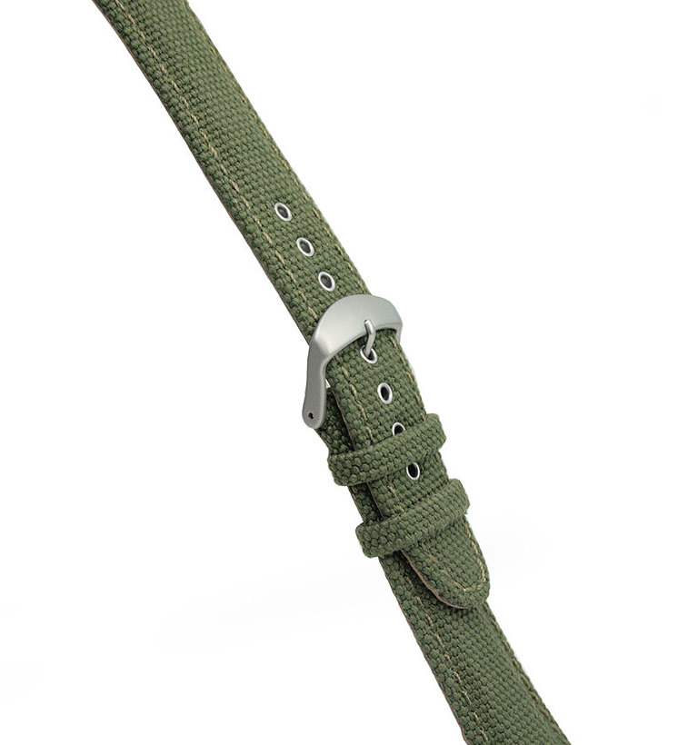 カシオ ナイロン カーキ 21mm イメージ2