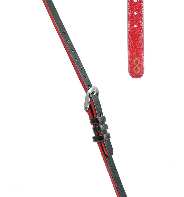 カバンドズッカ キャラメルⅡ　ブラック×レッド イメージ2