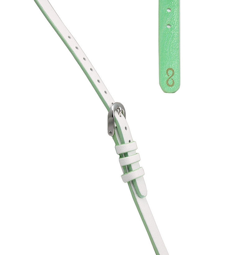 カバンドズッカ キャラメルⅡ　ホワイト×グリーン イメージ2