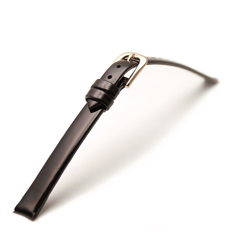 カーフエナメル 8mm ダークブラウン リキ・ワタナベ イメージ1