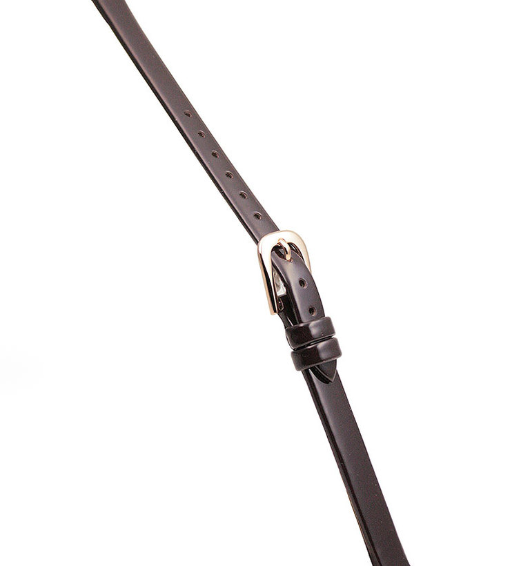 カーフエナメル 8mm ダークブラウン リキ・ワタナベ イメージ2