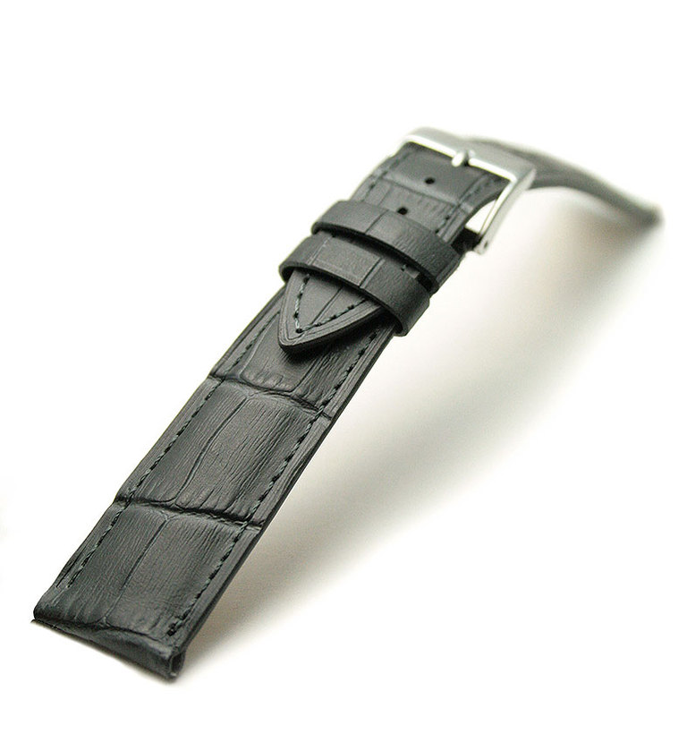 カシス ブイシェープ カーフ型押し 091 グレー イメージ1