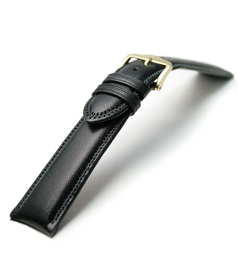 ヒルシュ【アスコット】カーフ 50 ブラック イメージ1