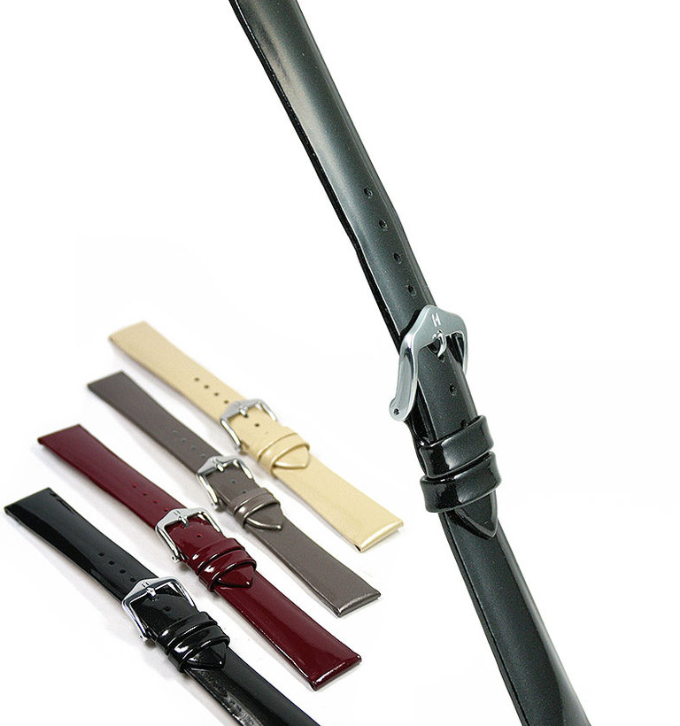 ヒルシュ【Diva】エナメルカーフ 50 ブラック イメージ2