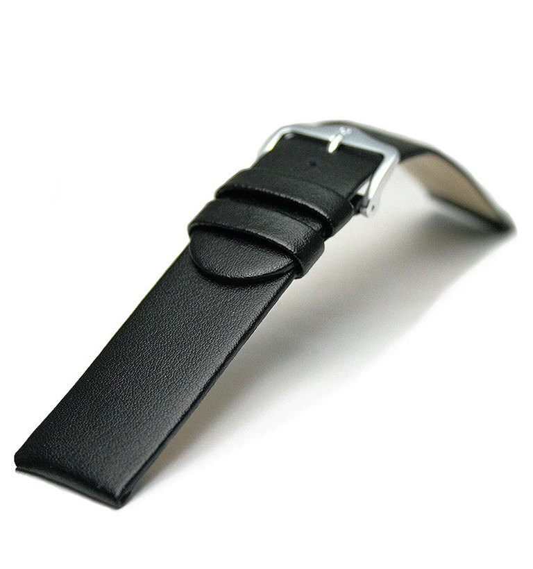 ヒルシュ【Scandic】カーフ フラット 50 ブラック MEN イメージ1