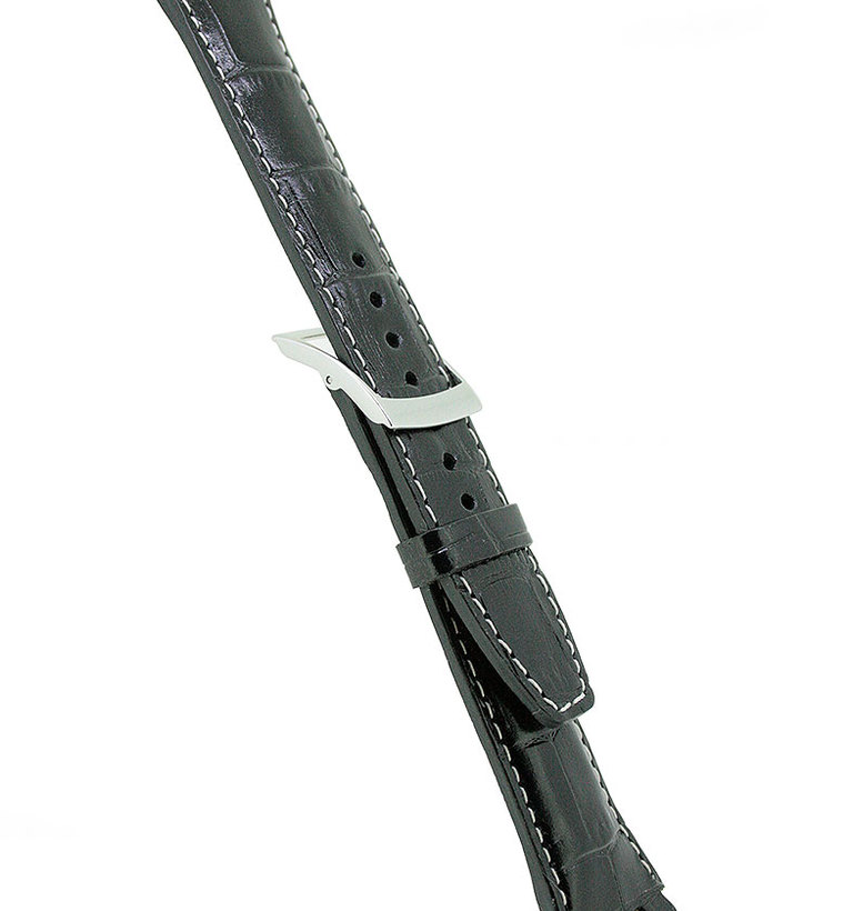 オデッサ スウォッチ専用 91 ブラック アリゲーター型押し イメージ2