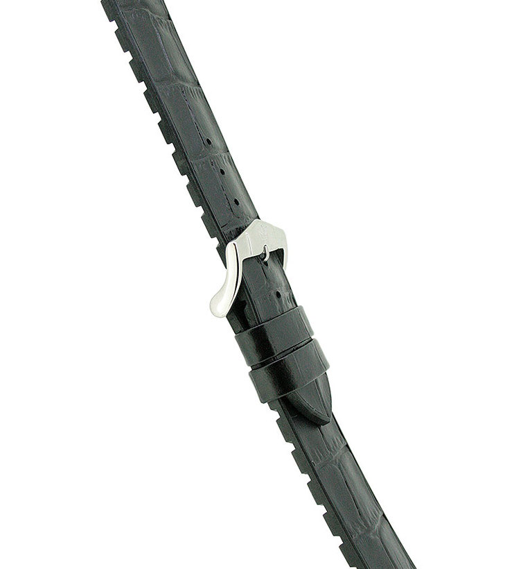 ハイブリッド 859 カーフ型押し ブラック/ブラック イメージ2