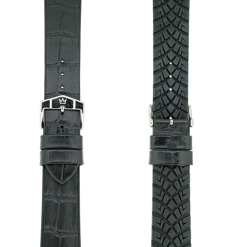 ハイブリッド 859 カーフ型押し ブラック/ブラック イメージ3