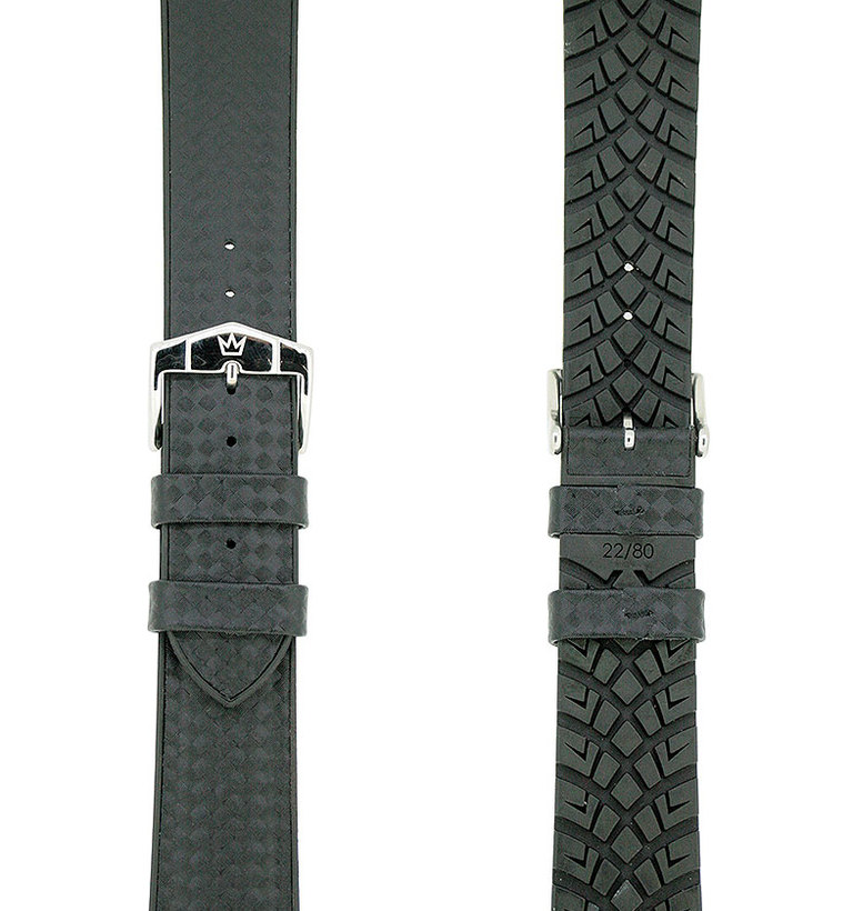 ハイブリッド 877 カーボン型押し ブラック/ブラック イメージ3