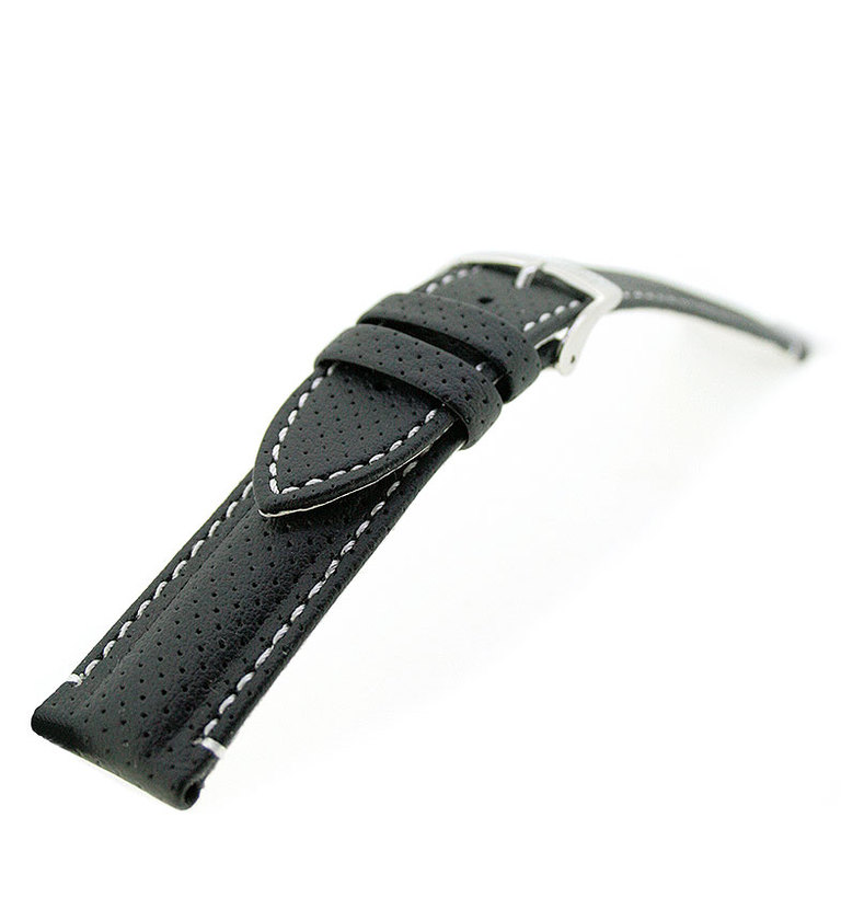 モレラート レース シンセティックレザー 817 BK-WH イメージ1