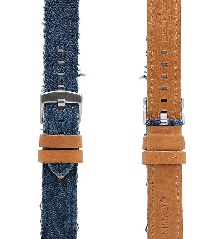 カシス 【ナパ】デニム＆レザー 061 ブルー イメージ3