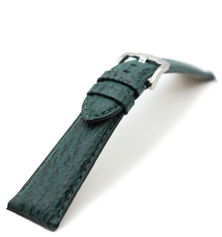 ZRC 【スクワーレ】シャーク型押カーフ 08 グリーン イメージ1