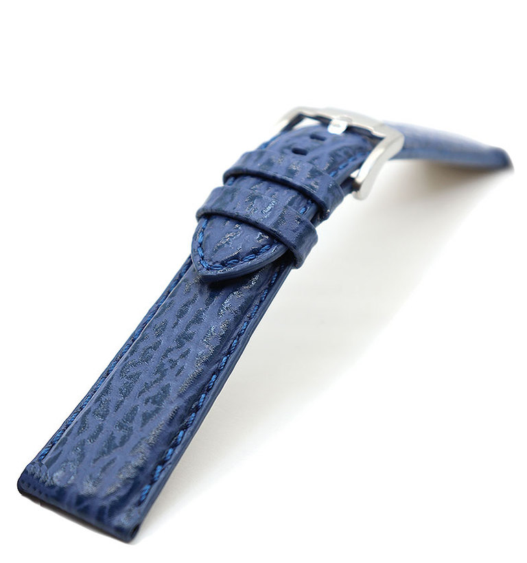 ZRC 【スクワーレ】シャーク型押カーフ 12 ブルー イメージ1