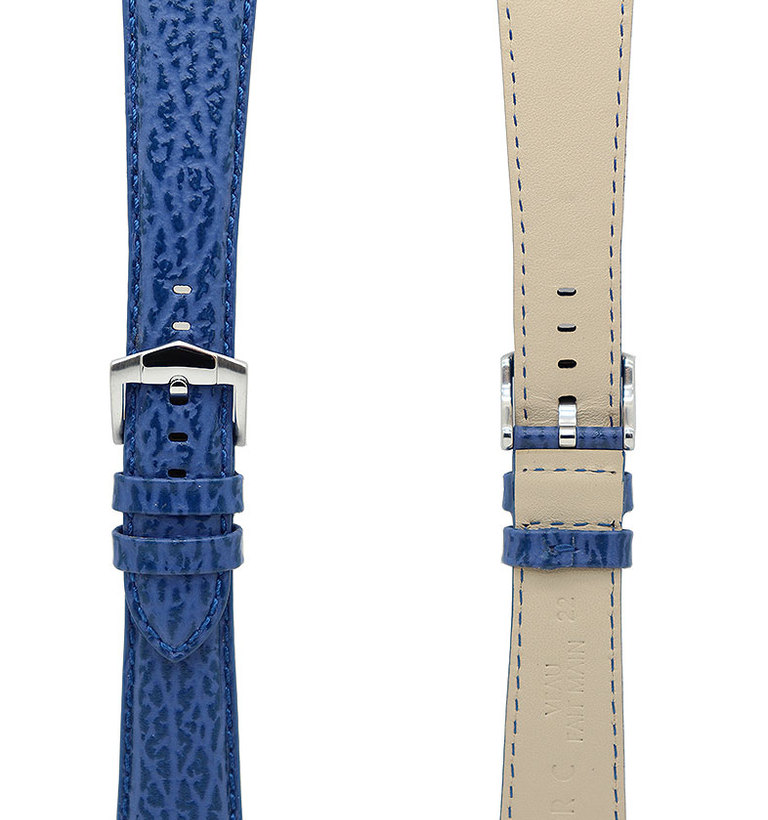 ZRC 【スクワーレ】シャーク型押カーフ 12 ブルー イメージ3