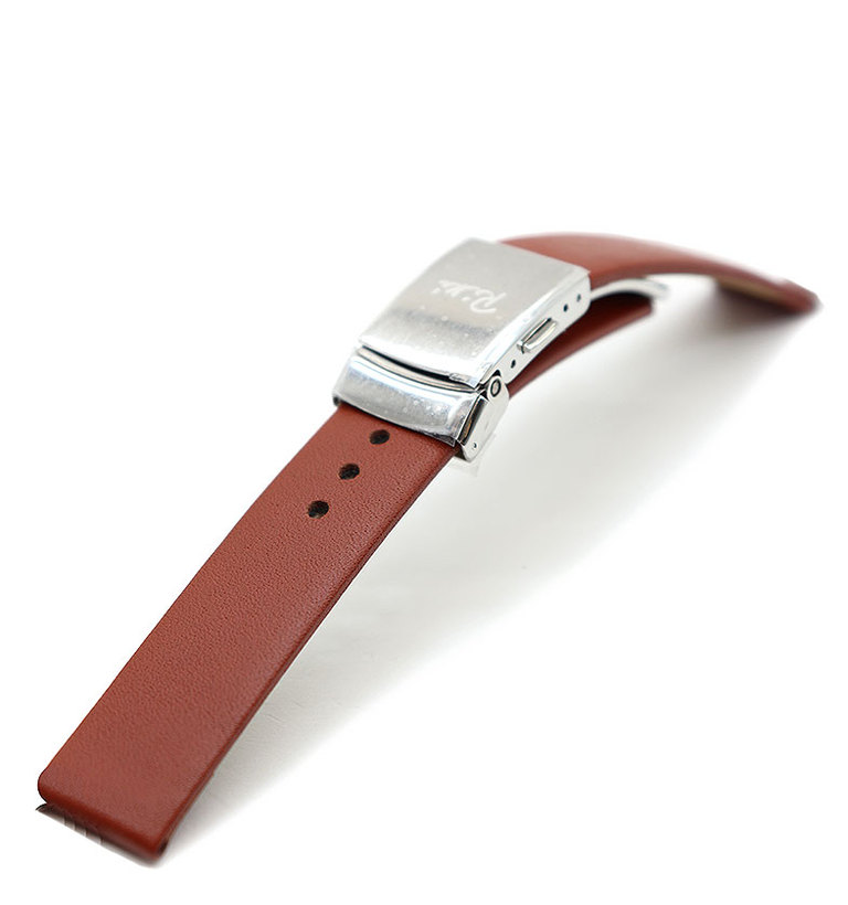 アルバ リキ カーフバックル式 ブラウン イメージ1