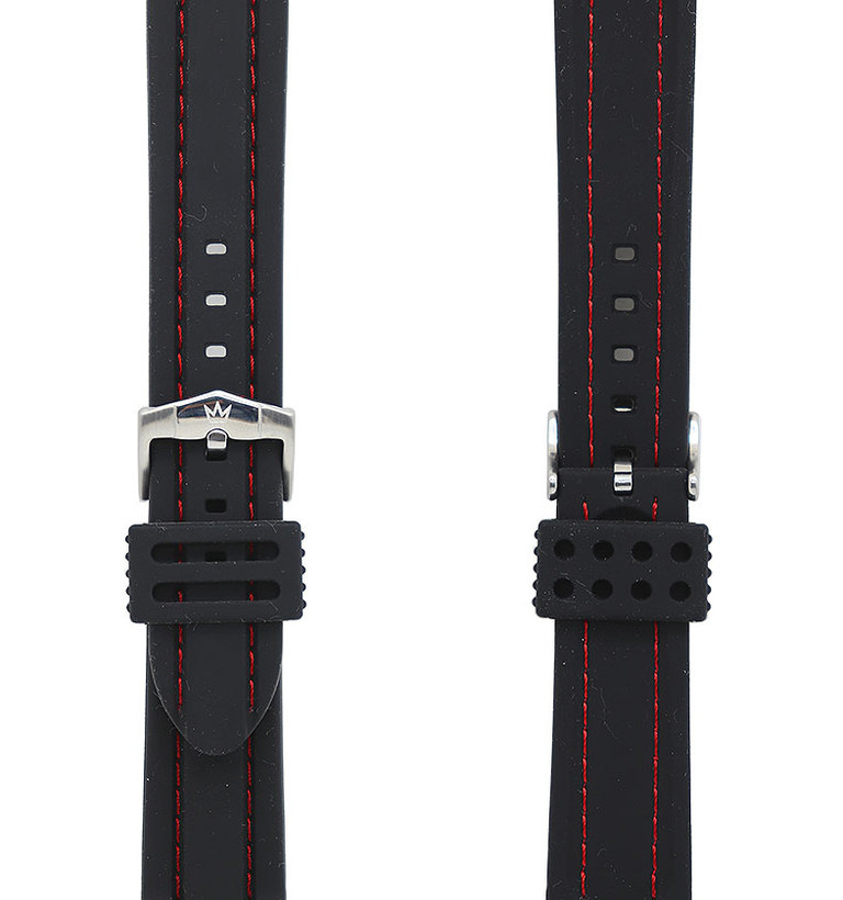 ロシェ 809【マリブ】シリコン 51 ブラックＸレッド イメージ3