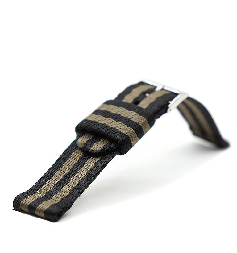 カシス【ニース】ナイロン 173 ブラックｘカーキ イメージ1