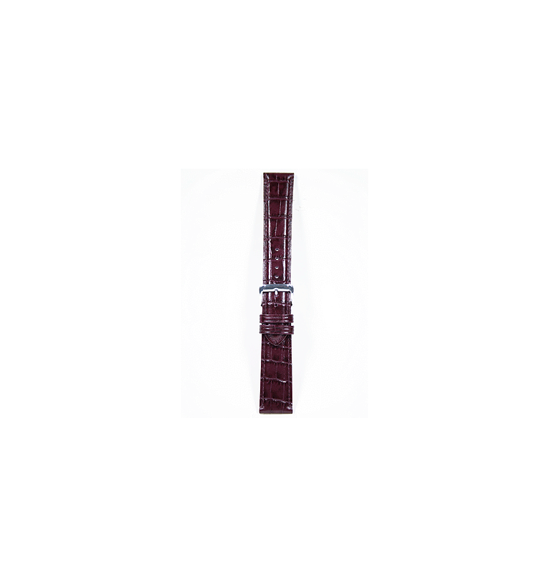 バンビ スコッチガードレザー ワイン 型押し 22mm イメージ3