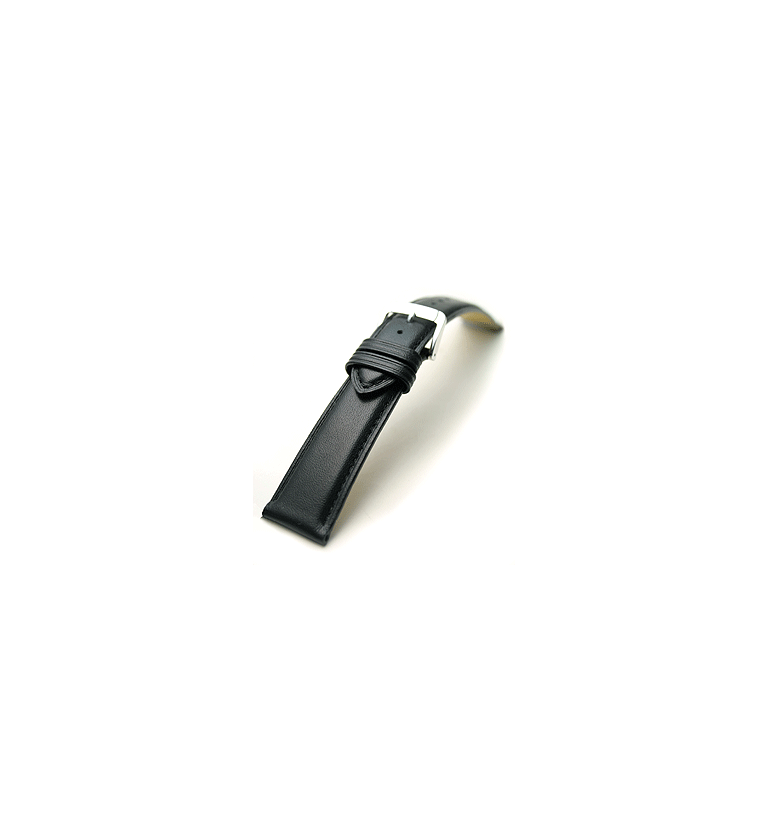 バンビ スコッチガードレザー ブラック 21mm 22mm イメージ1