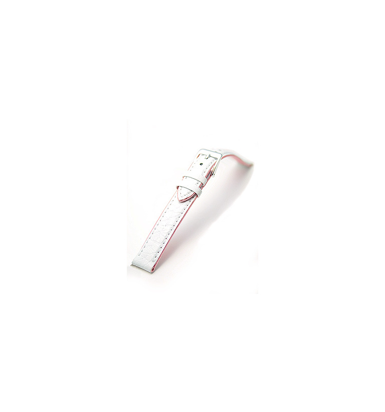 アルバ カーフ 型押し ホワイト ピンク 12mm イメージ1