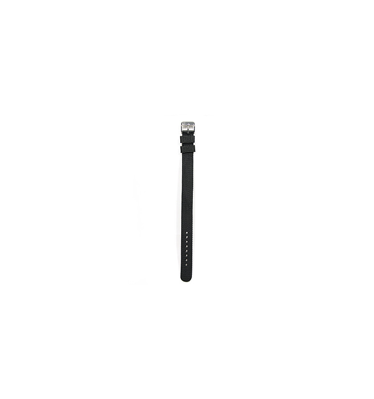 ナイロン 引き通し 18mm SS尾錠 ブラック イメージ2