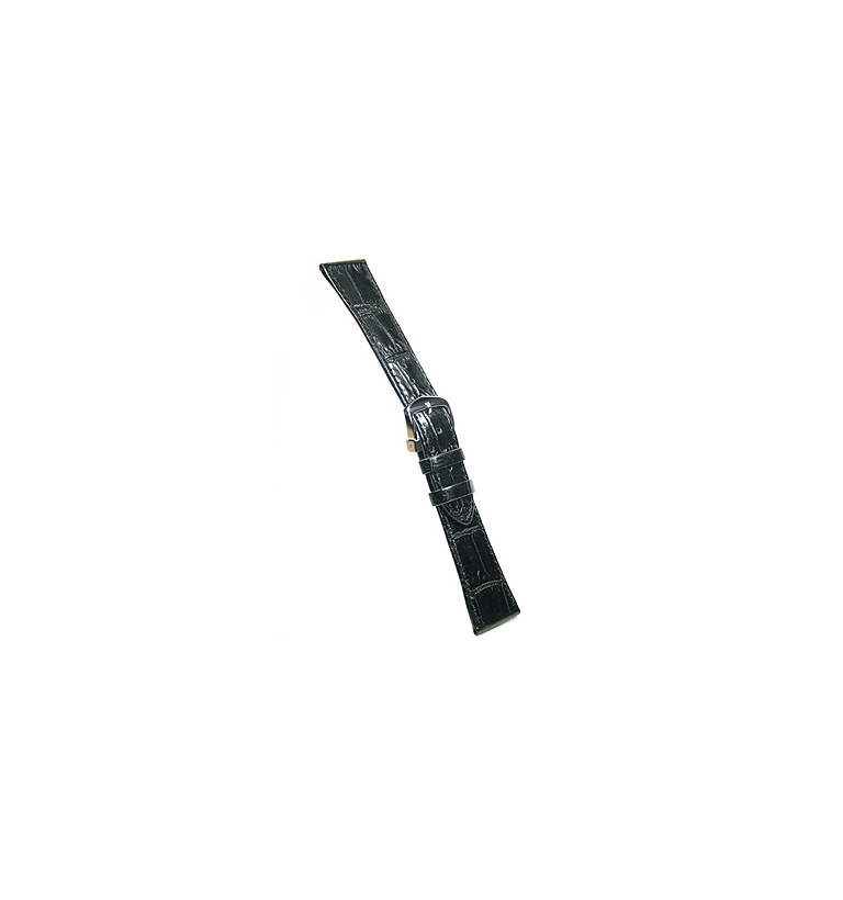 ステレット 19mm カーフ （ワニ型押し）ブラック イメージ2