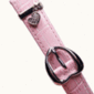 フェルゥ カーフ（ワニ型押し）チャーム付き ピンク 16mm イメージ3