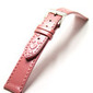 ウィッカ カーフ 16mm ピンク ハート型押し イメージ1