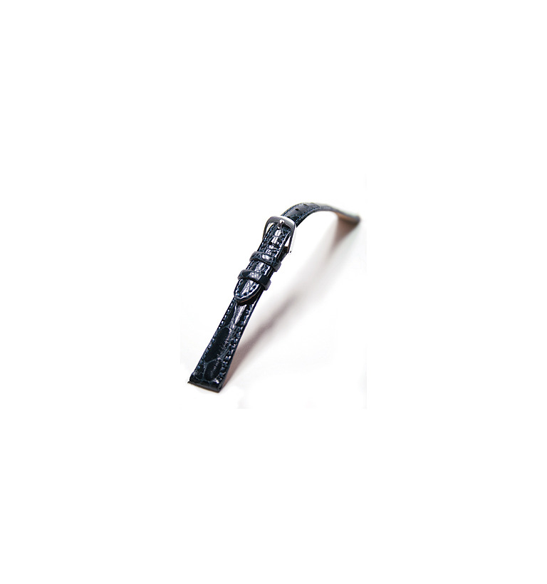 レグノ 12mm カーフ（ワニ型押し） 紺 イメージ1