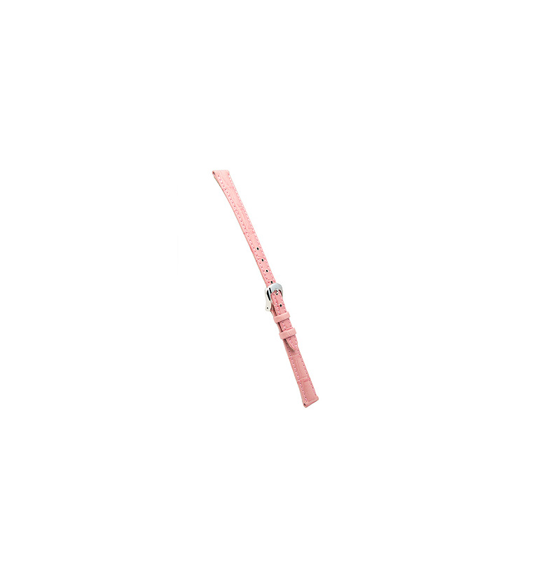 クレティア カーフ(ワニ型押し) ピンク 10mm イメージ2