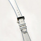 バガリー 28mm ホワイト ワニ型押し SS尾錠 イメージ2