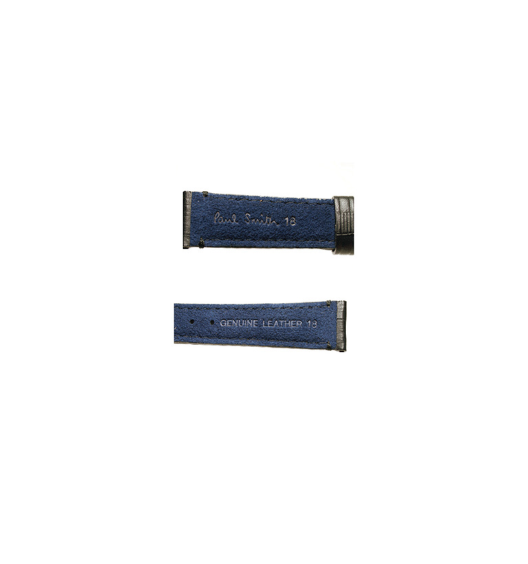 ポールスミス 18mm カーフ（ワニ型押し）ブラック イメージ3
