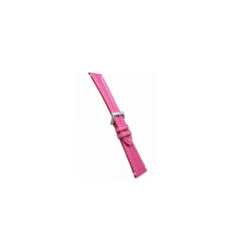 バガリー カーフ サイド2ステッチ ピンク 24mm イメージ2
