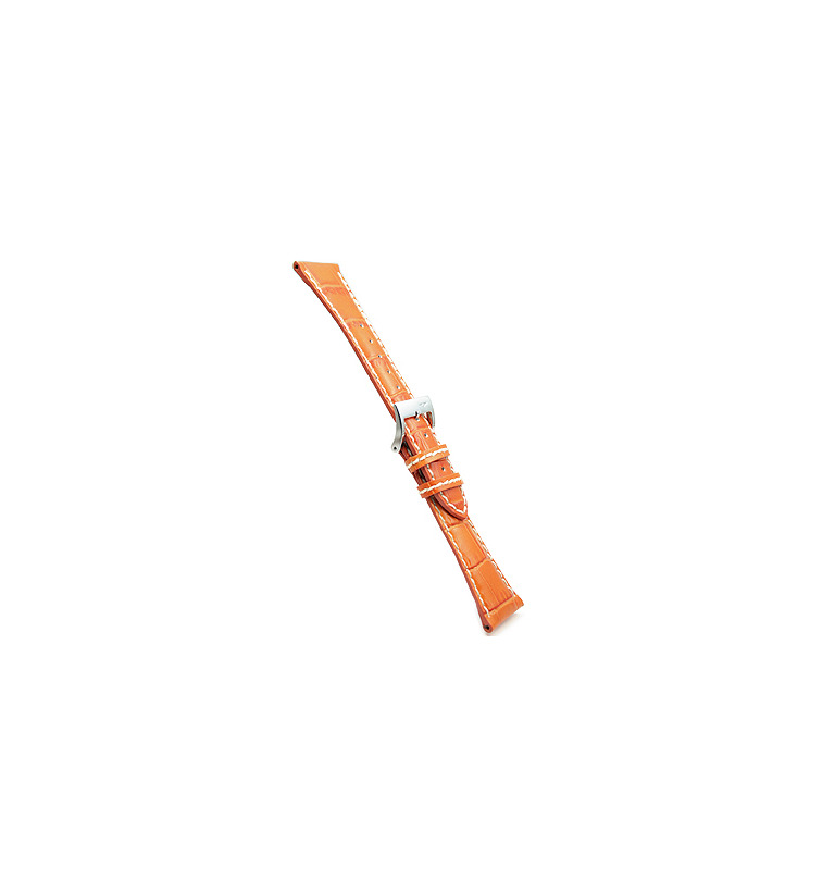 バガリー カーフ(ワニ型押し) 22mm-16mm オレンジ イメージ2