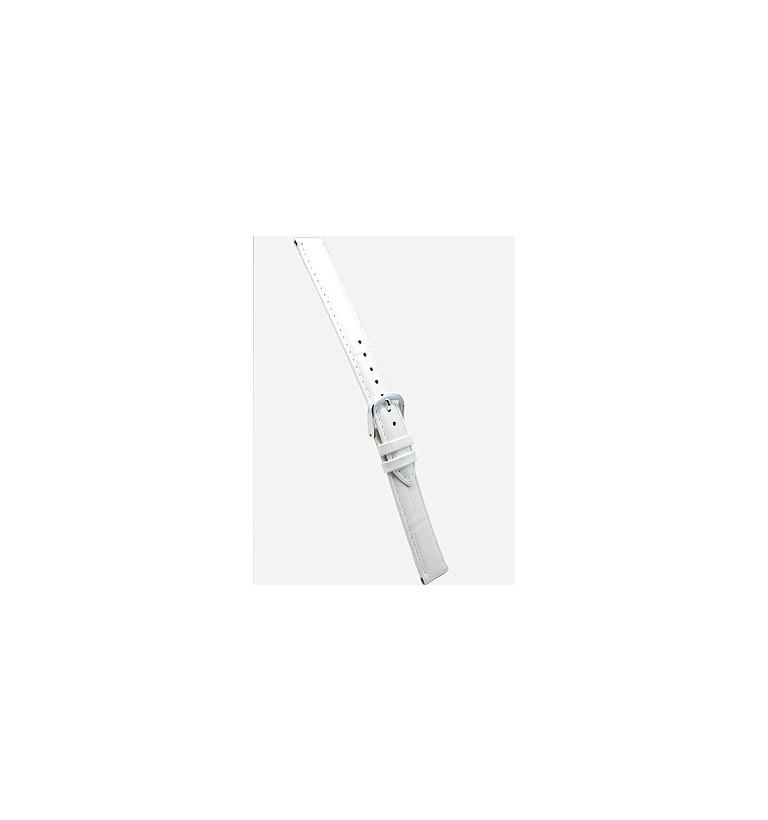 フューチャークラブ カーフ(ワニ型押し) ホワイト 14mm イメージ2