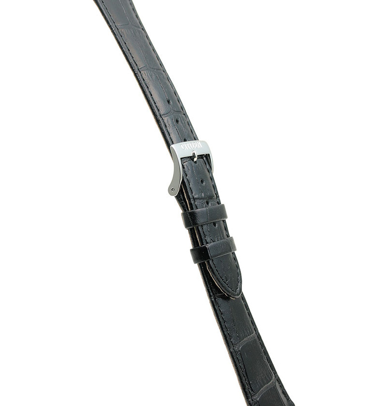 レグノ カーフ （ワニ型押し） ブラック　20mm イメージ2